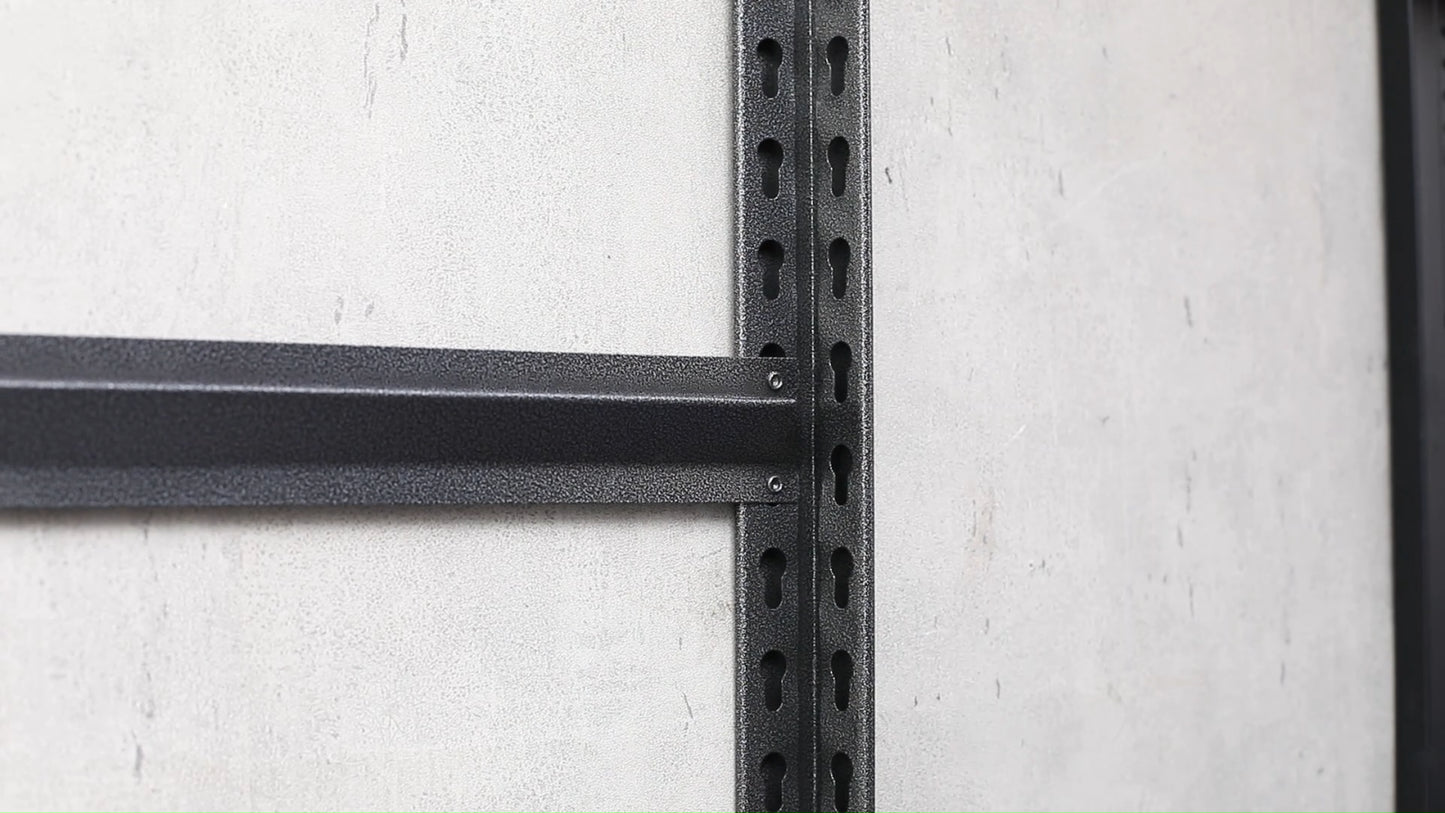 5-Tier Heavy Duty Garage Storage Shelf with Adjustable Shelves for Workshop